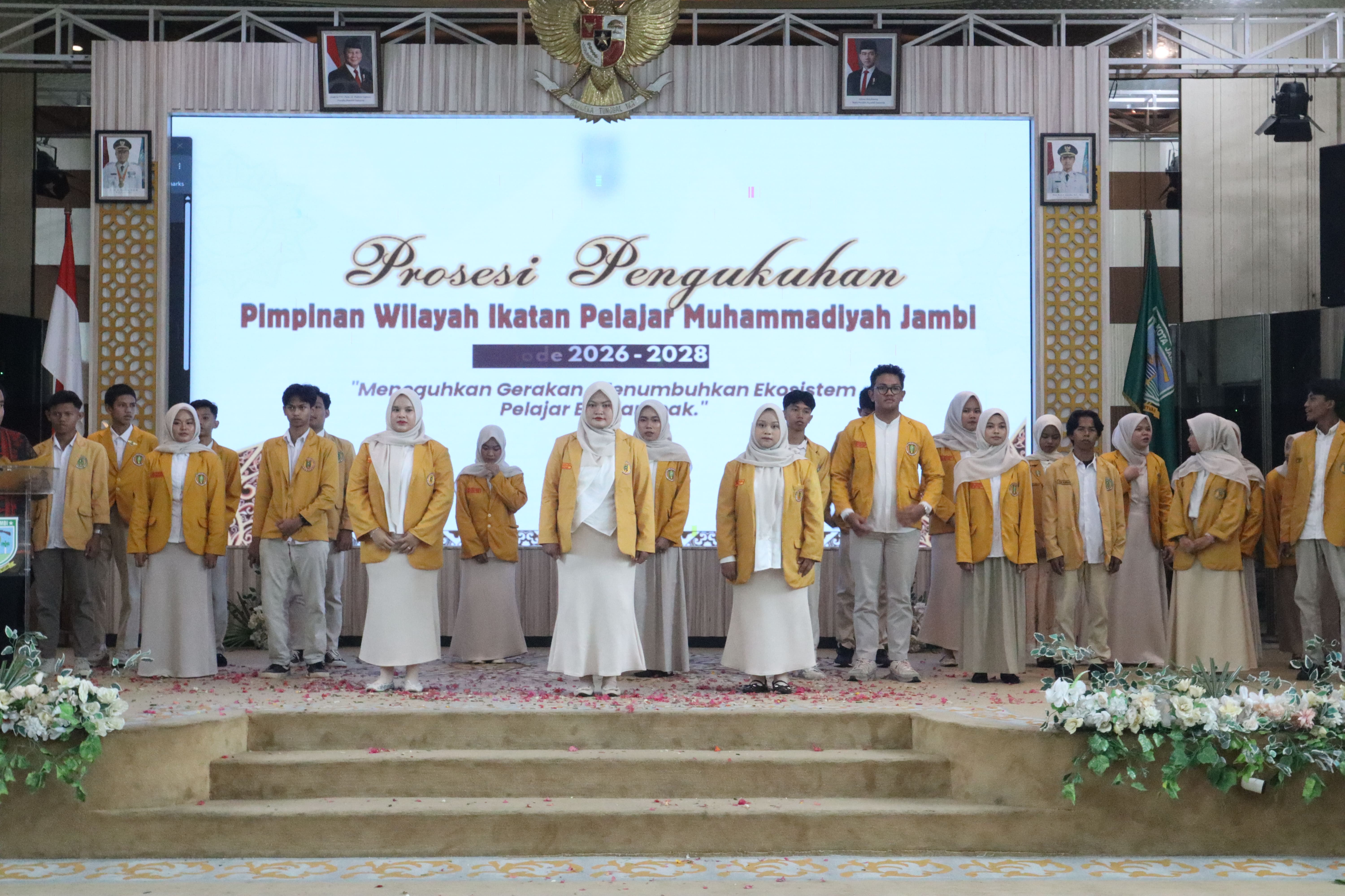 Dikukuhkan Langsung Ketum PP IPM, PW IPM Jambi Siap Nyalakan Gerakan Pelajar Berdampak