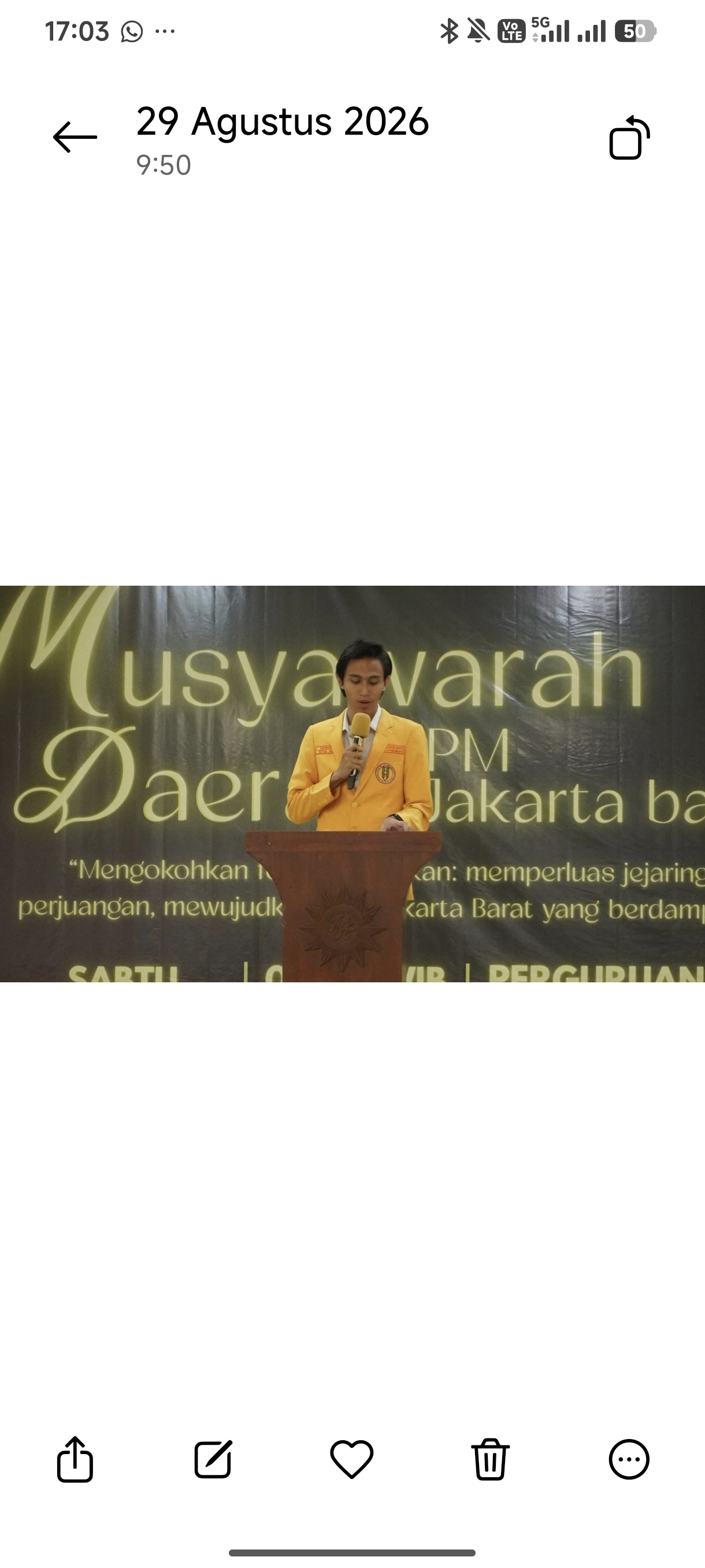 Bakar Semangat di Musyda IPM Jakarta Barat, Ketum Khawarizmi Tekankan Dua Peran Penting Kader DKI Jakarta