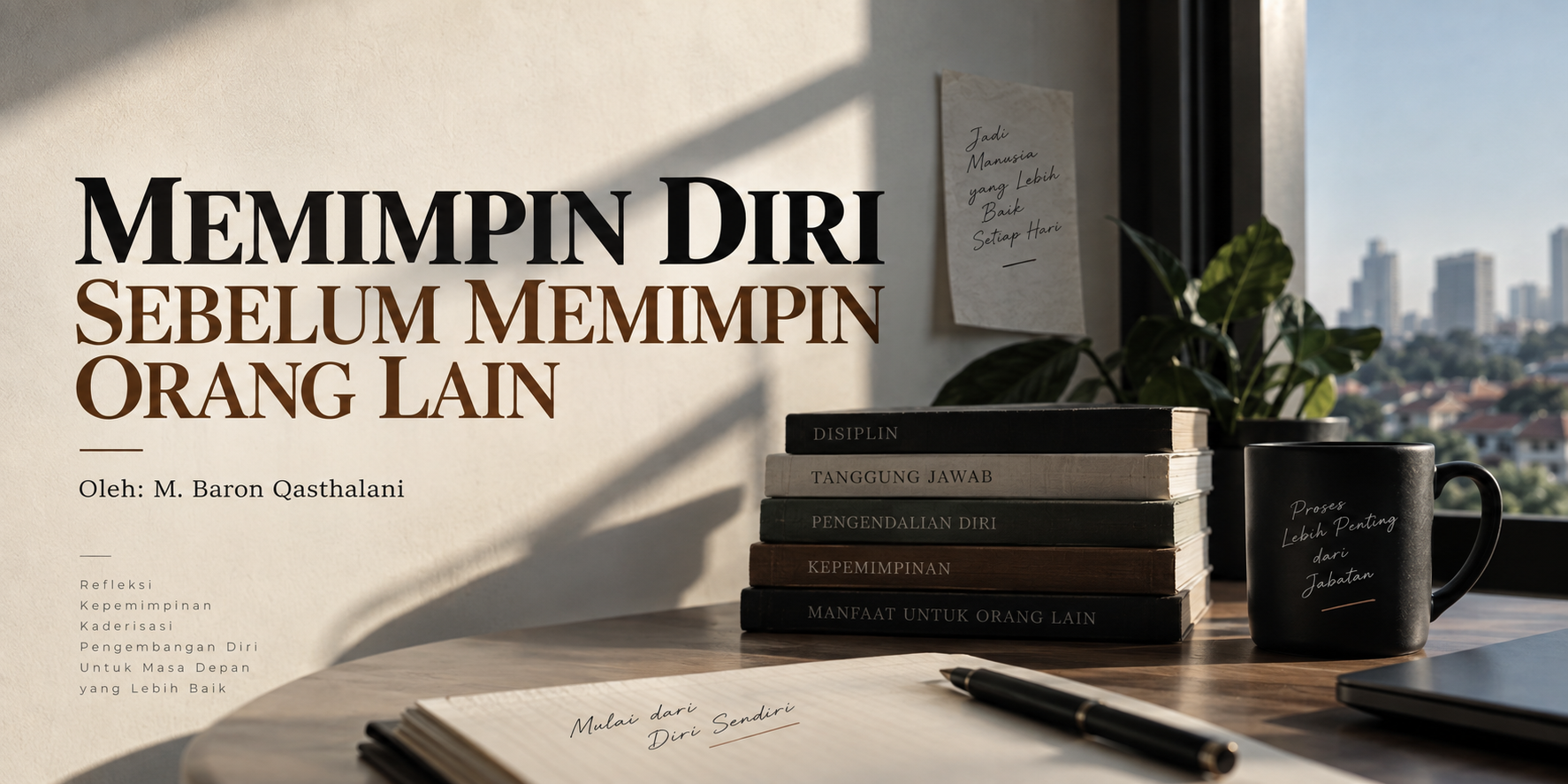 MEMIMPIN DIRI SEBELUM MEMIMPIN ORANG LAIN
