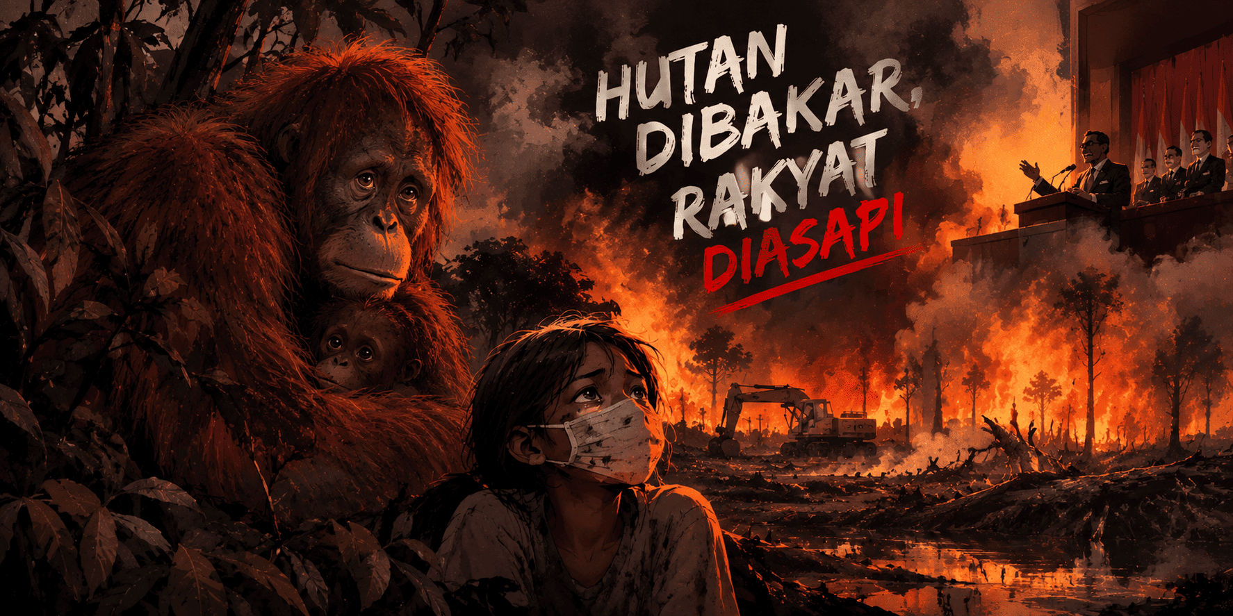 Hutan Dibakar, Rakyat Diasapi