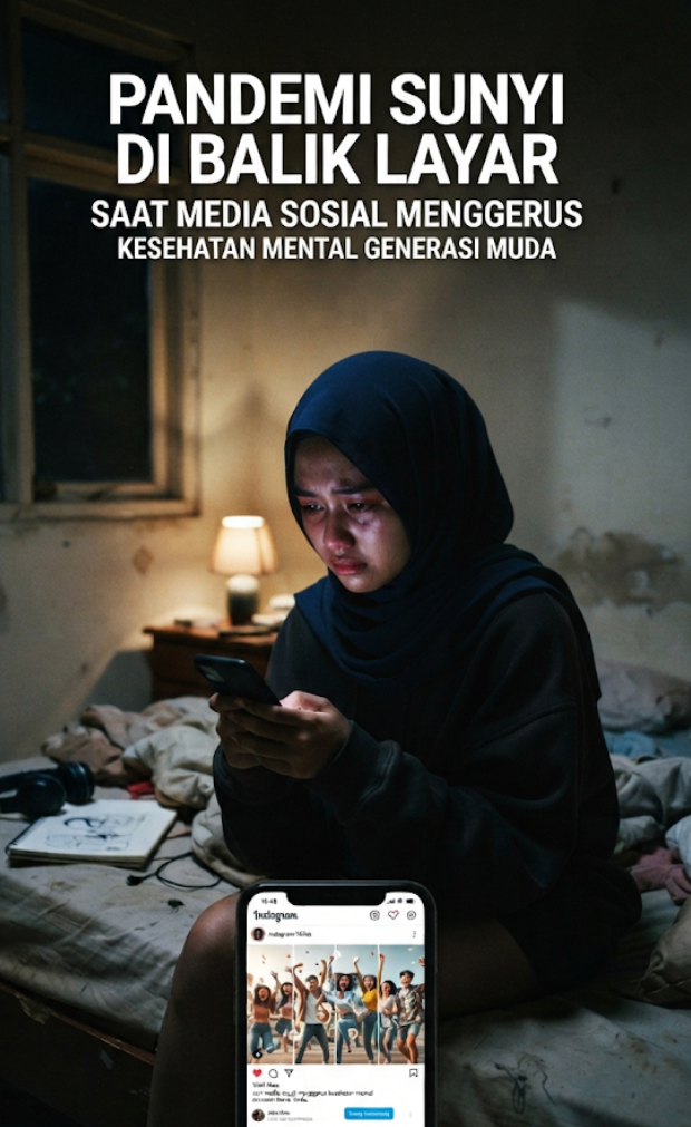 Pandemi Sunyi di Balik Layar: Saat Media Sosial Menggerus Kesehatan Mental Generasi Muda