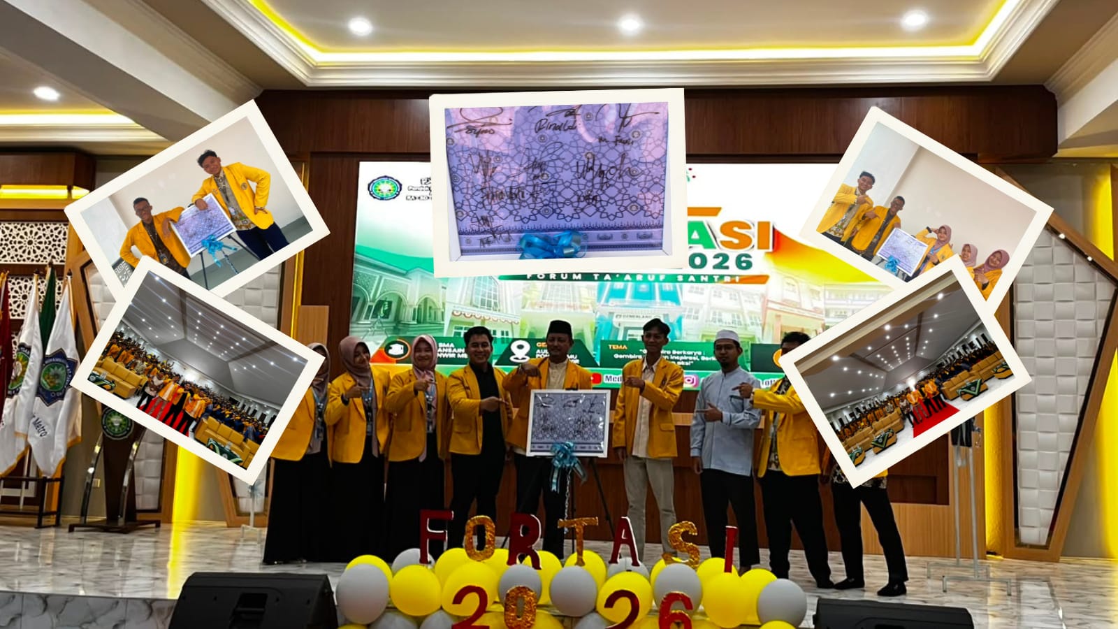 PR IPM SMA MUHAMMADIYAH ATTANWIR KOTA METRO LAMPUNG SUKSES LAUNCING BATIK "PRABA NATA"